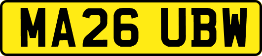 MA26UBW