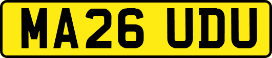 MA26UDU