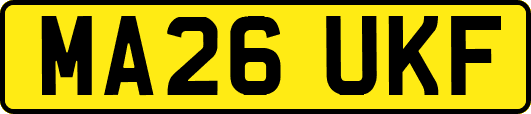 MA26UKF