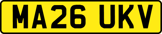 MA26UKV