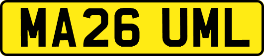MA26UML
