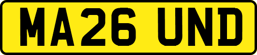 MA26UND
