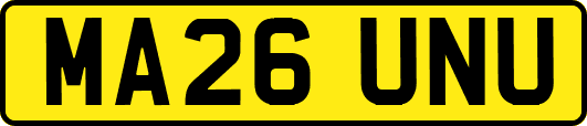 MA26UNU