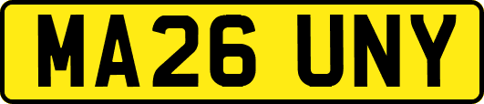 MA26UNY
