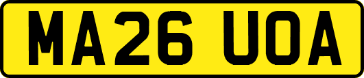 MA26UOA