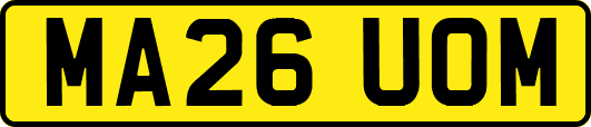 MA26UOM
