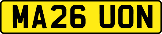 MA26UON