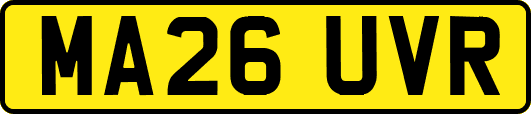 MA26UVR