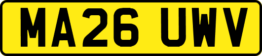 MA26UWV