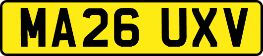 MA26UXV