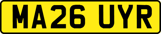 MA26UYR