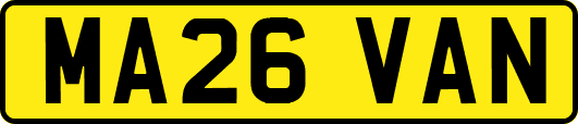 MA26VAN