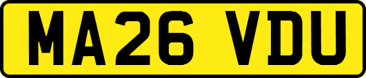 MA26VDU