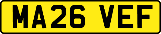 MA26VEF