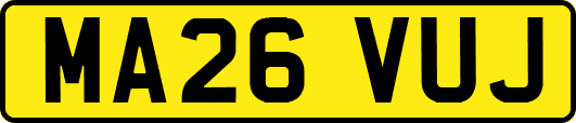 MA26VUJ