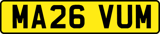 MA26VUM