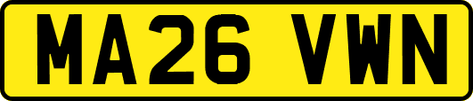 MA26VWN