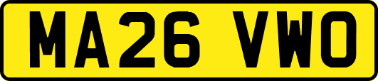 MA26VWO
