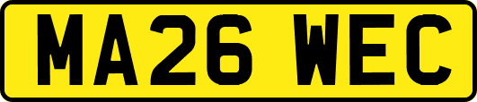MA26WEC