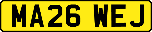 MA26WEJ