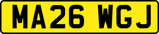 MA26WGJ