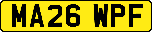 MA26WPF