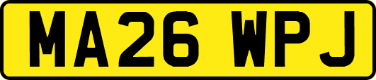 MA26WPJ