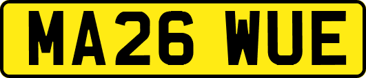 MA26WUE
