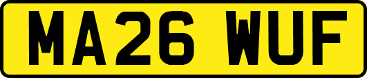 MA26WUF