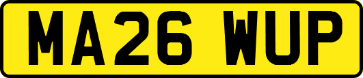 MA26WUP