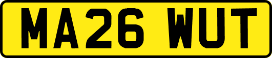 MA26WUT
