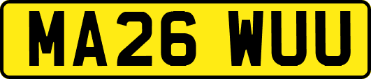 MA26WUU