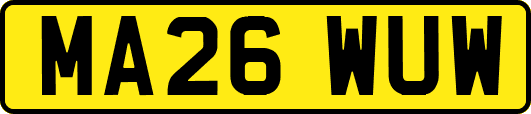 MA26WUW