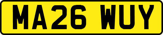MA26WUY