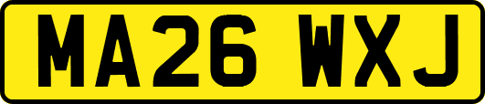 MA26WXJ