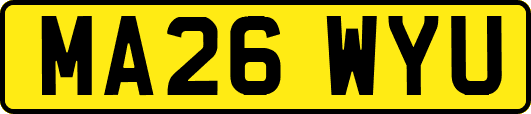 MA26WYU