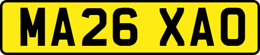 MA26XAO
