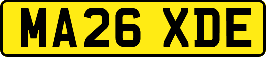 MA26XDE