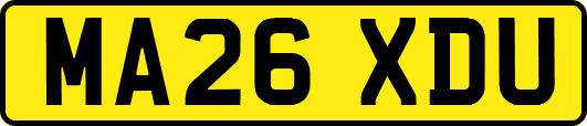 MA26XDU