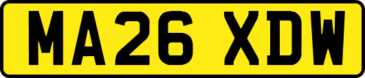 MA26XDW