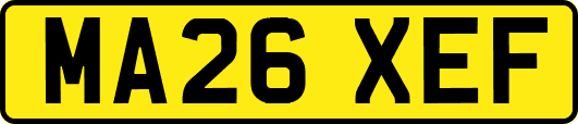 MA26XEF