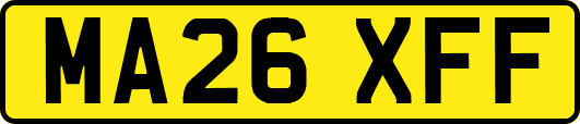 MA26XFF