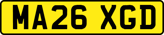 MA26XGD