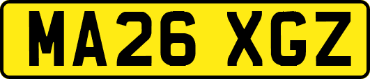 MA26XGZ