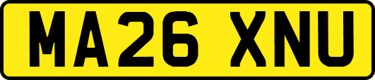 MA26XNU