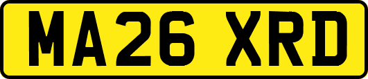 MA26XRD