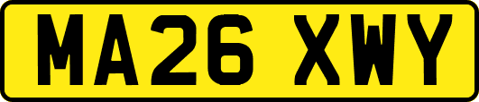 MA26XWY