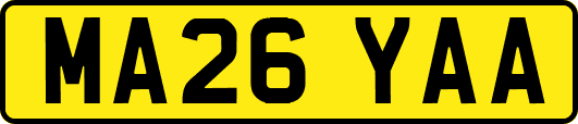 MA26YAA