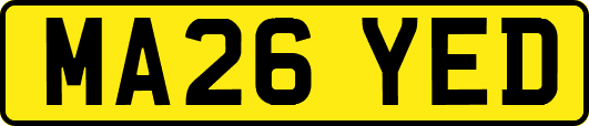 MA26YED