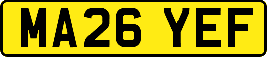 MA26YEF